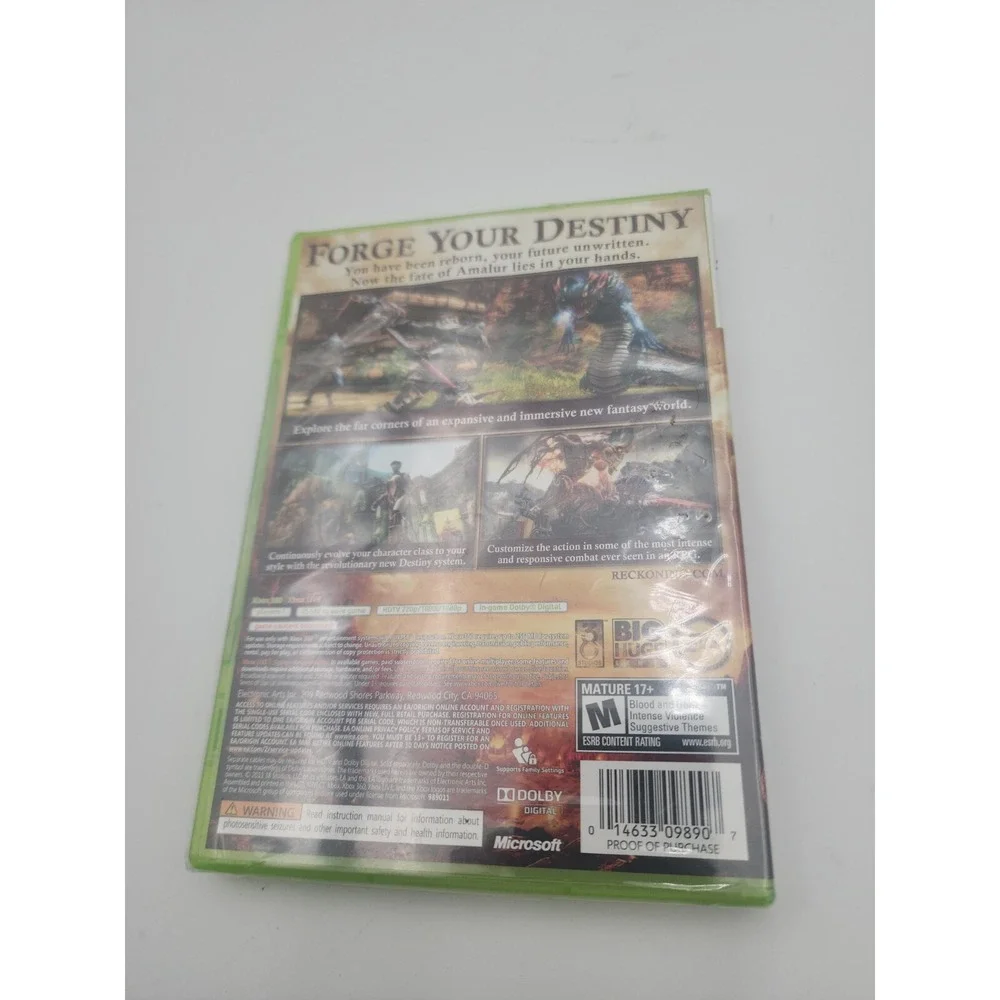 New Sealed Kingdoms of Amalur: Reckoning (Microsoft Xbox 360, 2012)